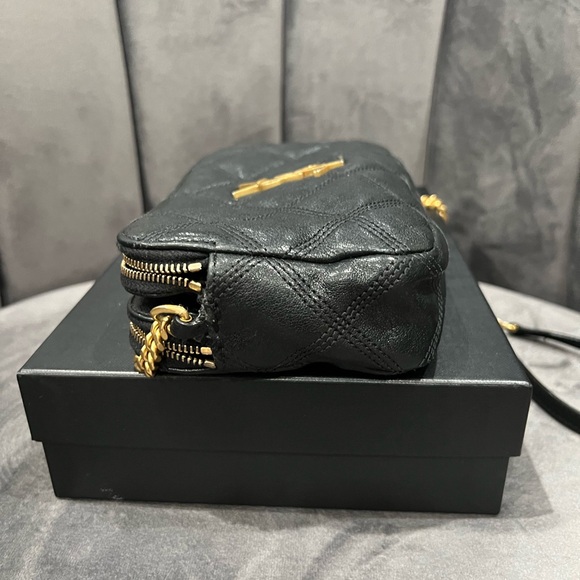 Yves Saint Laurent Becky double zip crossbody bag - Picture 9 of 13